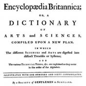 The <i>Encyclopædia Britannica</i>—and the <i>Encyclopædie</i> of Diderot and d'Alembert—attempt to summarize all current knowledge in book form.