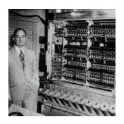 The first serious weather simulation is run on the ENIAC computer.