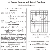 The National Bureau of Standards (now NIST) publishes tables and properties of many higher mathematical functions