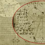 Euclid writes his <i>Elements</i>, systematically presenting theorems of geometry and arithmetic.