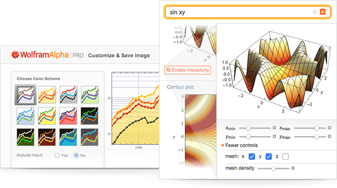 Personalice resultados de Wolfram|Alpha