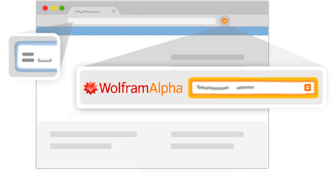 Hero image de Extensiones de WolframAlpha